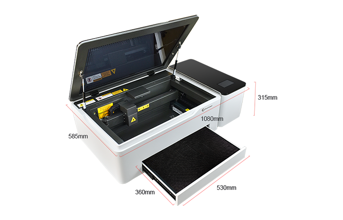 Specifikacija laserskega stroja Light 530